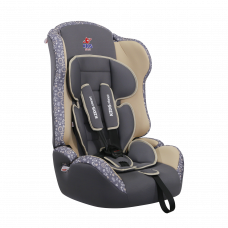 Автокресло KIDS PLANET Спутник  9-36кг Серый+бежевый велосипед 