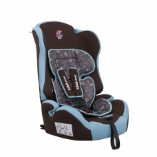 Автокресло KIDS PLANET Спутник Изофикс 9-36кг Шоколадные буквы
